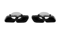 Pachet de tuning compatibil cu Mercedes GLE Coupe C167 după 2019, cu ornamente negre, grilă neagră și tipsuri negre