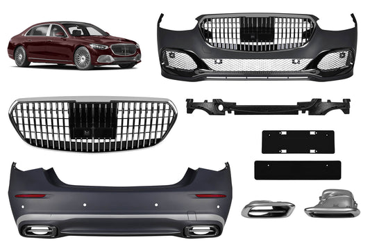 Pachet tuning compatibil cu Mercedes S class W223 (dupa 2020)