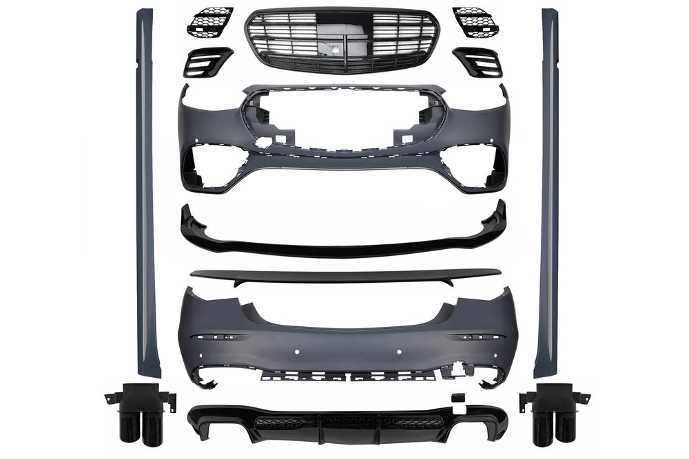 Tuning package compatible with Mercedes S Class W223 with factory side skirts (after 2020)
