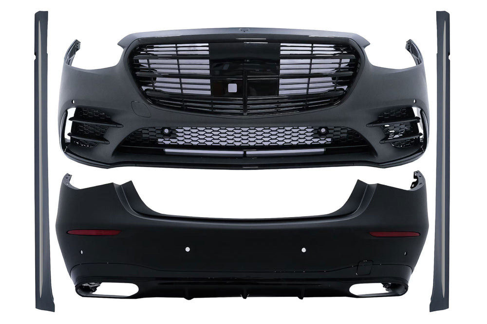 Pachet tuning tip 450 Shadow, compatibil cu Mercedes S Class W223 cu praguri (după 2020)