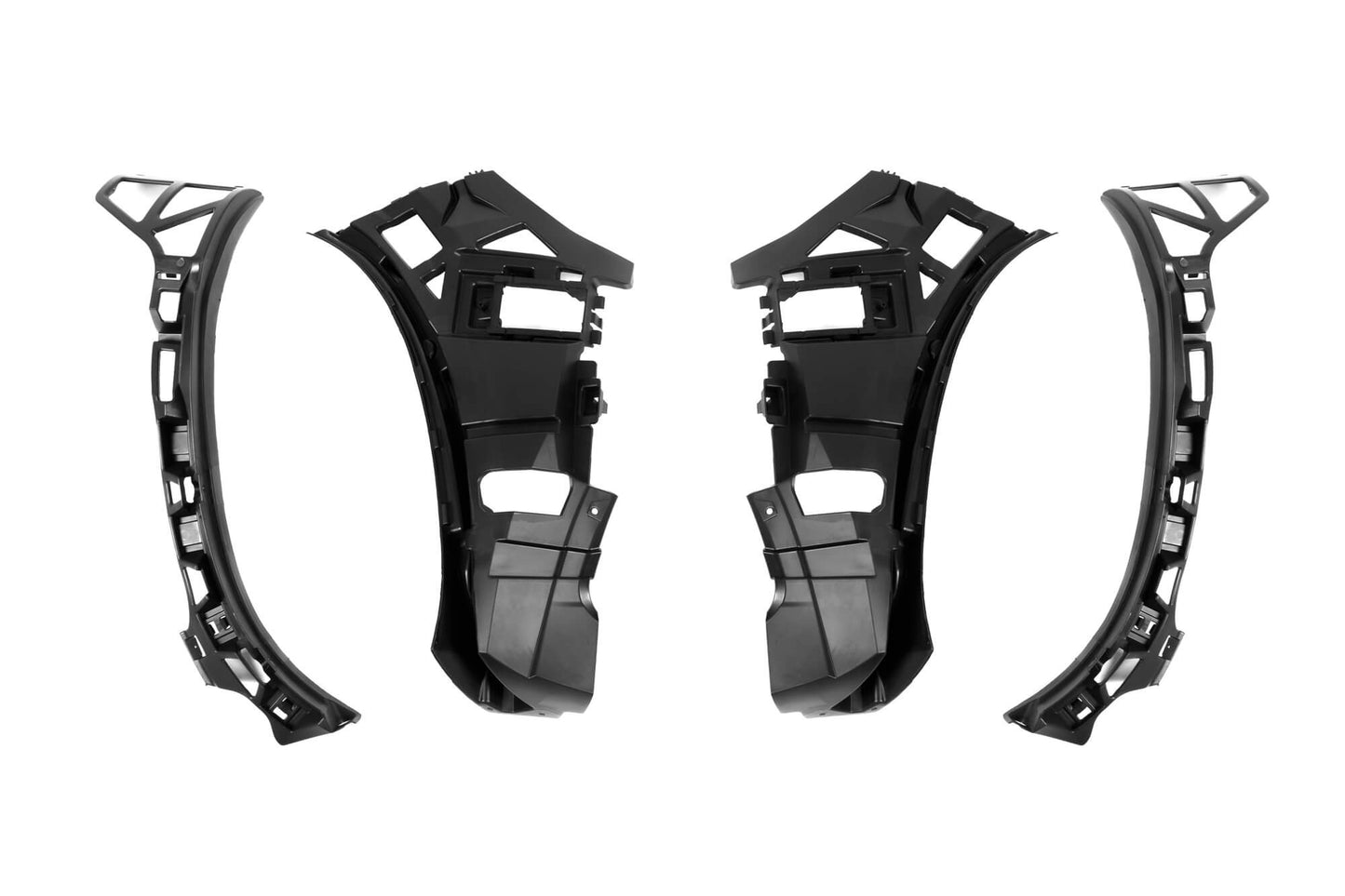 Pachet tuning tip 63 compatibil cu Mercedes GLE SUV W167 dupa 2020, cu elemente negre.