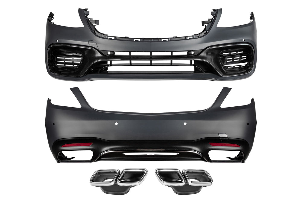 Pachet tuning tip 63 compatibil cu Mercedes S Class W222 (2017-2020)
