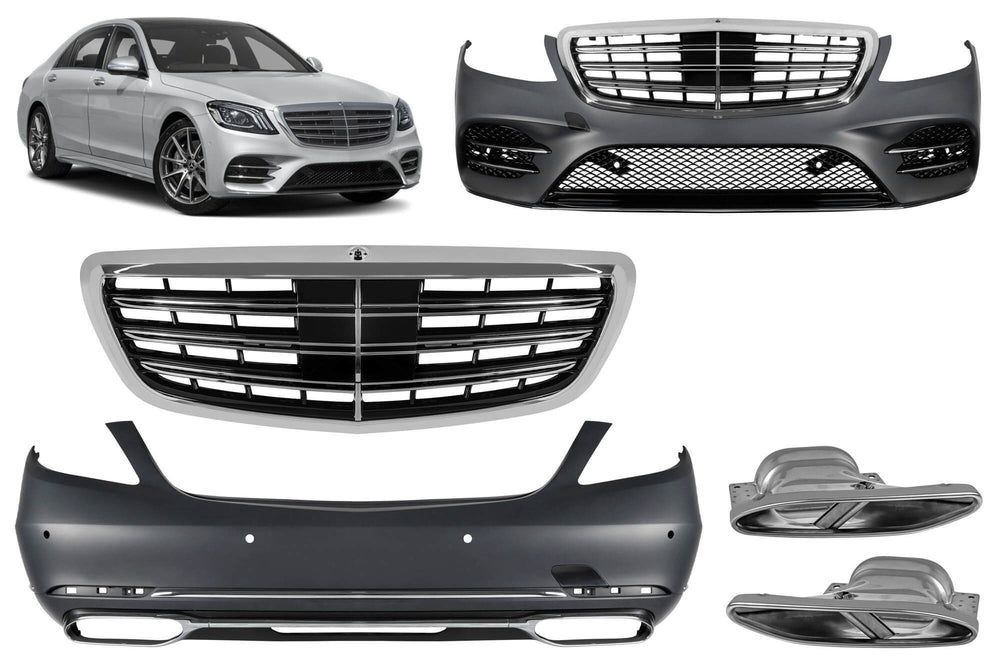Pachet tuning tip 450 compatibil cu Mercedes S Class W222 (2017-2020)