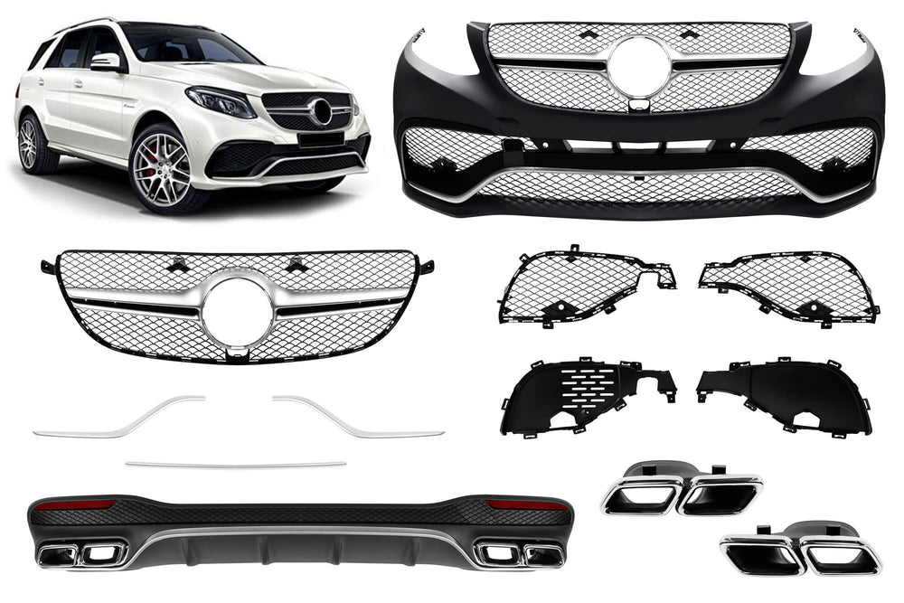 AMG 63-style Bodykit for Mercedes GLE W166 (after 2015)
