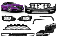 AMG C63-style bodykit for Mercedes C-Class W205 (2014 onwards)