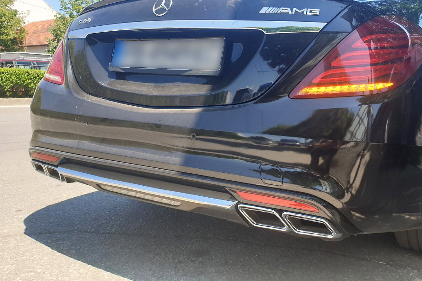 AMG S65 Style Bodykit for Mercedes S-Class W222 (2013 onwards) with PDC long wheelbase