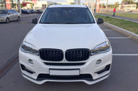 Pachet aerodinamic cu ornamente cromate compatibil cu BMW X5 F15 (2014–2018) echipat cu bare standard