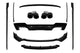 Aero package with tips compatible with BMW X4 G02 (2018-2021), compatible with models equipped with M package