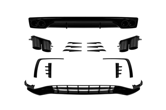 Pachet Aero compatibil cu Audi SQ8 (după 2018) pentru modelul echipat cu bare S-line