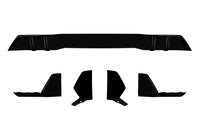 Aero kit compatibil cu BMW X5 G05 (din 2018), compatibil cu pachet bară M, vopsea neagră