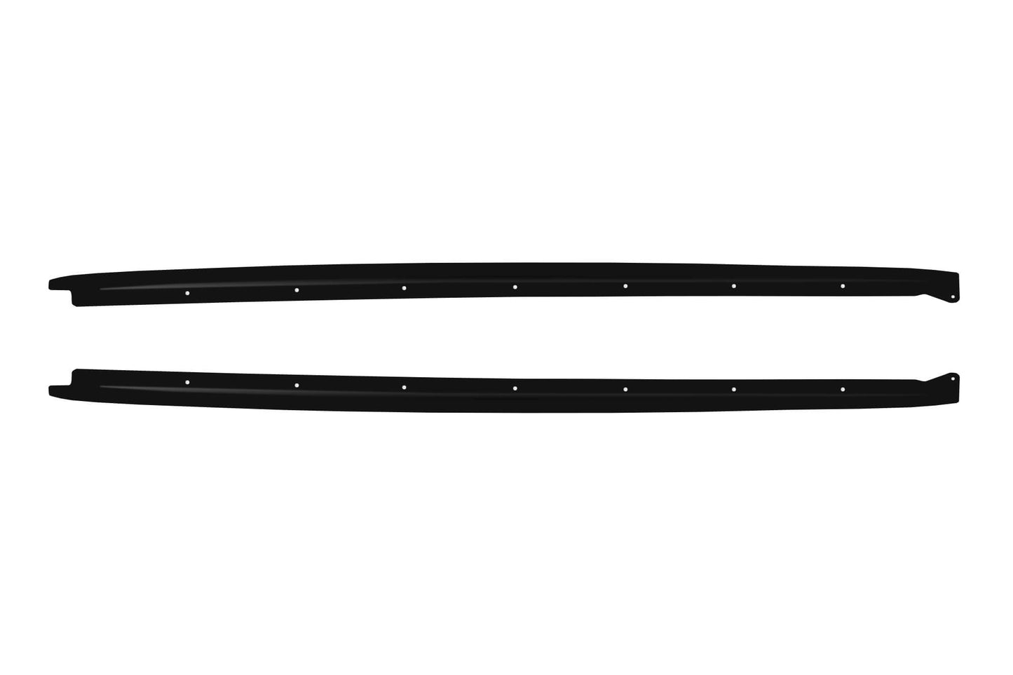 Aerodynamic package compatible with BMW X6 F16 (2014–2019), black lacquer, for the model equipped with M technik bars