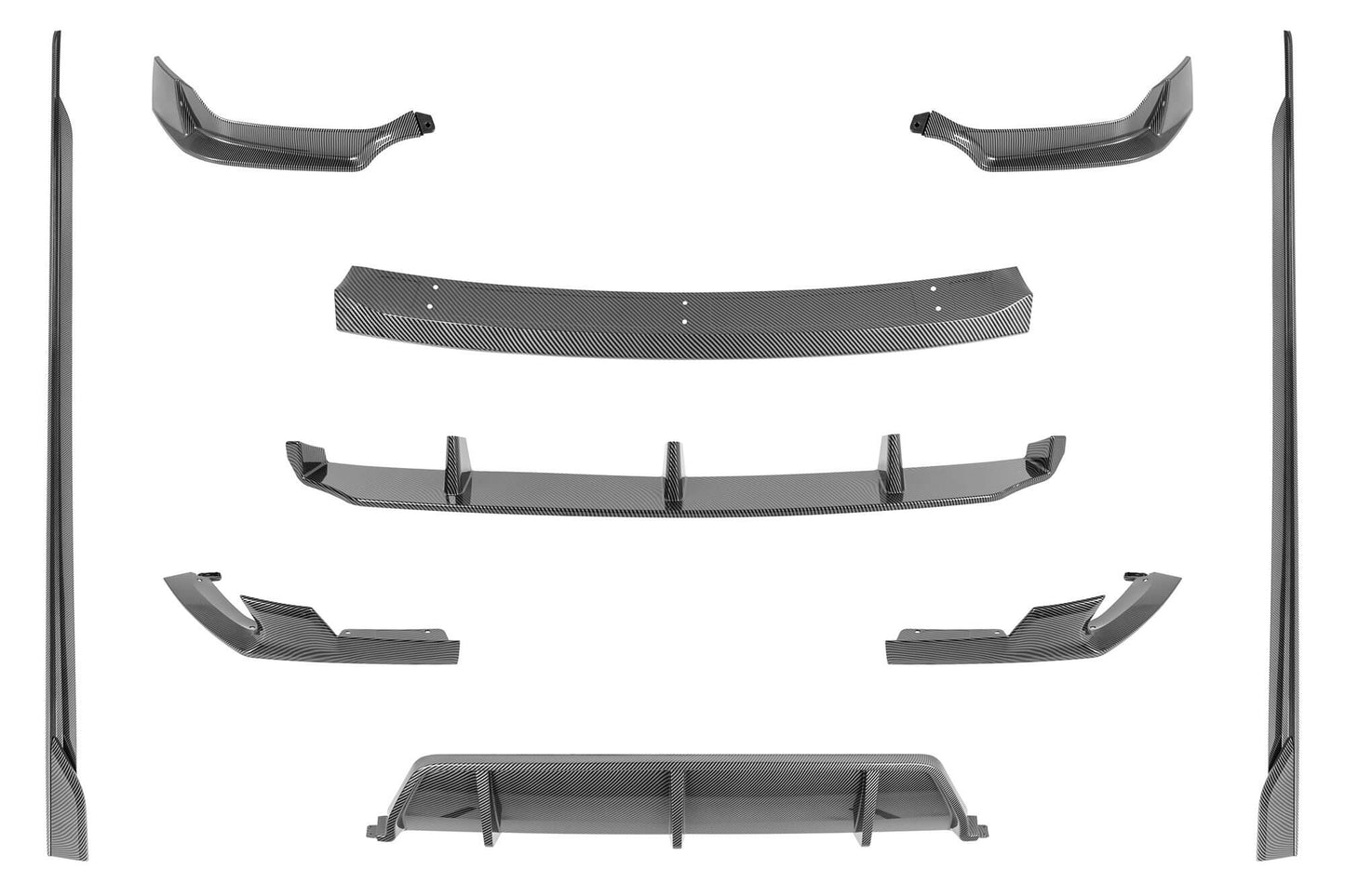 Aero Package compatible with BMW X6 G06 (2020-2022) compatible with M bumpers