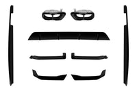 Aerodynamic package compatible with BMW X6 G06 (2023+) compatible with M-technik bumpers