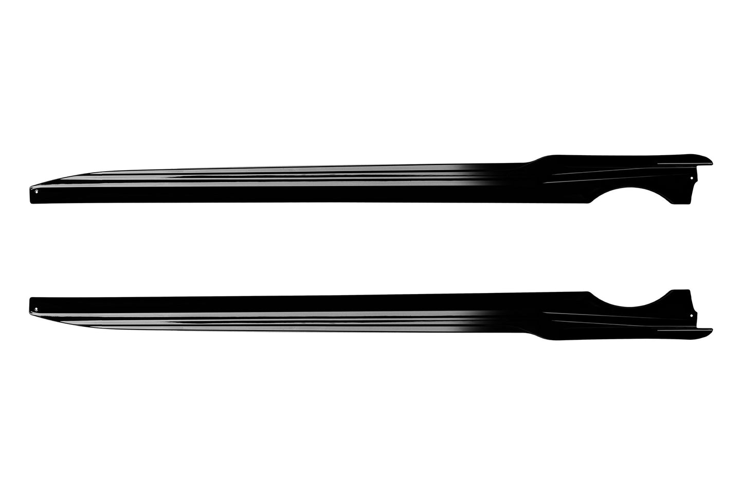 Aero package compatible with BMW X7 G07 (2019-2022), compatible with model equipped with M Tech bars, black paint