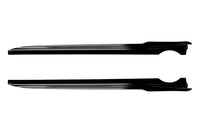 Aero package compatible with BMW X7 G07 (2019-2022), compatible with model equipped with M Tech bars, black paint