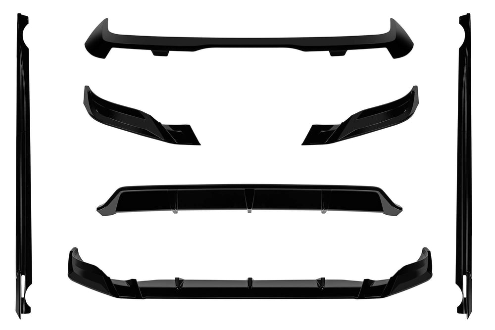 Aerodynamic package compatible with BMW X7 G07 (from 2023), compatible with M bars