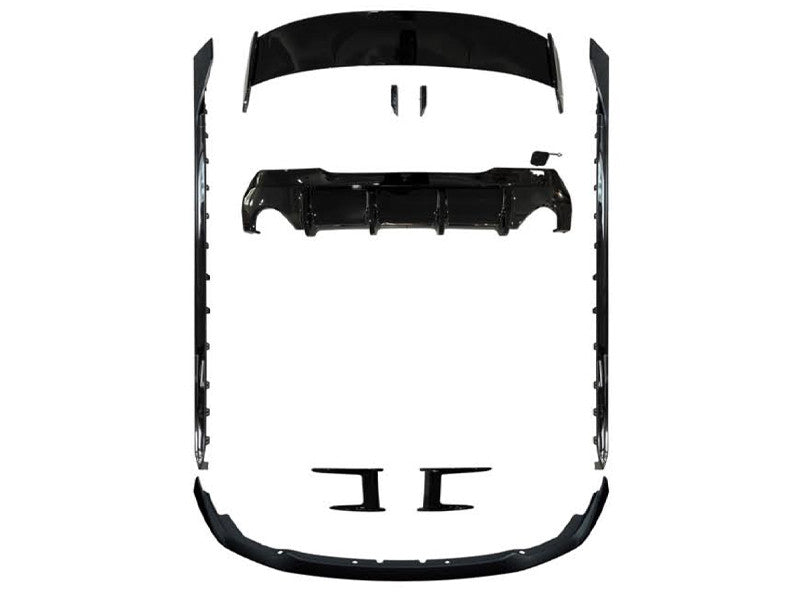 Aero Pack compatibil cu BMW Seria 1 F40 (după 2019), negru