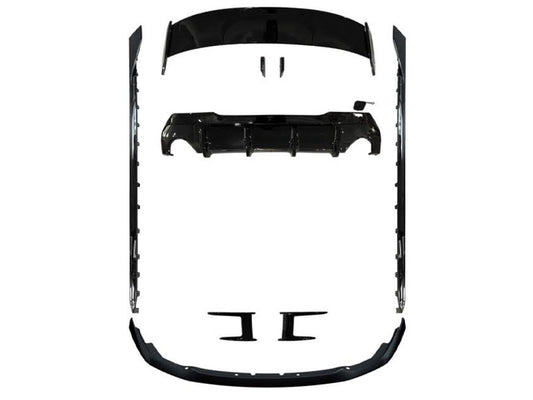Aero Pack compatibil cu BMW Seria 1 F40 (după 2019), negru