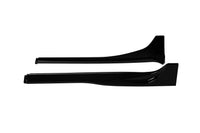 Aero package compatible with Tesla Model 3 (after 2017) with gloss black elements