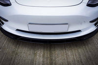 Aero package compatible with Tesla Model 3 (after 2017) with gloss black elements
