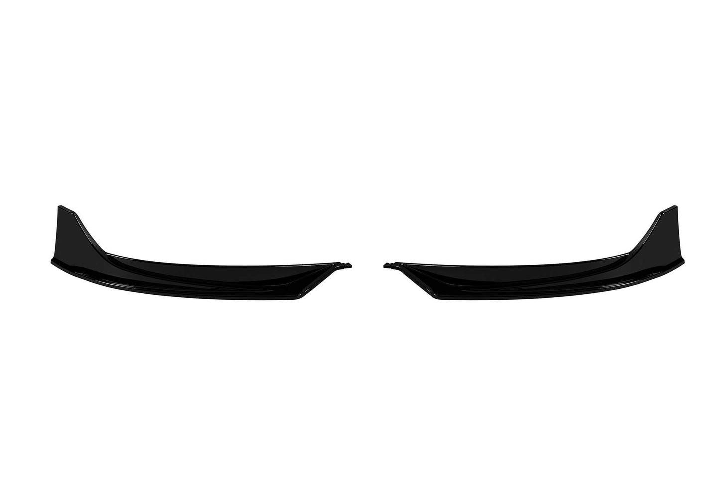 Aero package compatible with Tesla Model 3 (after 2017) with gloss black elements