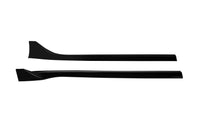 Aero package compatible with Tesla Model 3 (after 2017) with gloss black elements