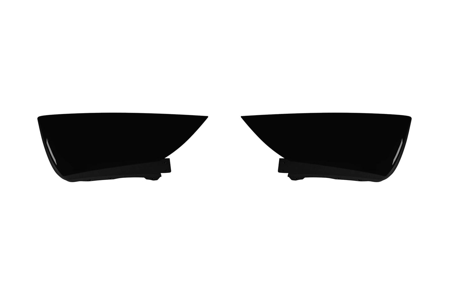 Aero kit compatible with Tesla Model Y (post 2020) with black elements