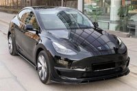 Aero kit compatible with Tesla Model Y (post 2020) with black elements