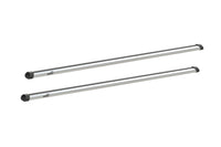 Bare din aluminiu Hakr Rods 1080x48x28mm, gri mat, 2 bucăți