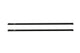 Bare din aluminiu Hakr Rods 1200x48x28mm, negre, 2 bucăți