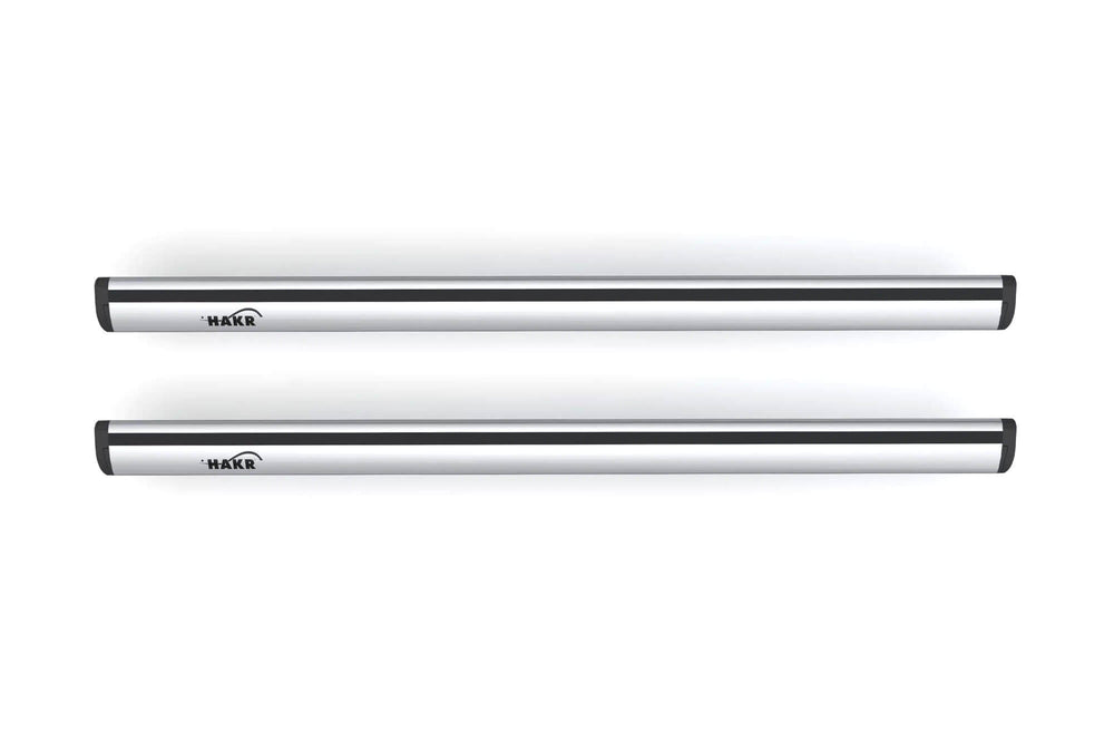 Bare din aluminiu Hakr Wing 1080x74x29mm, crom, 2 bucăți