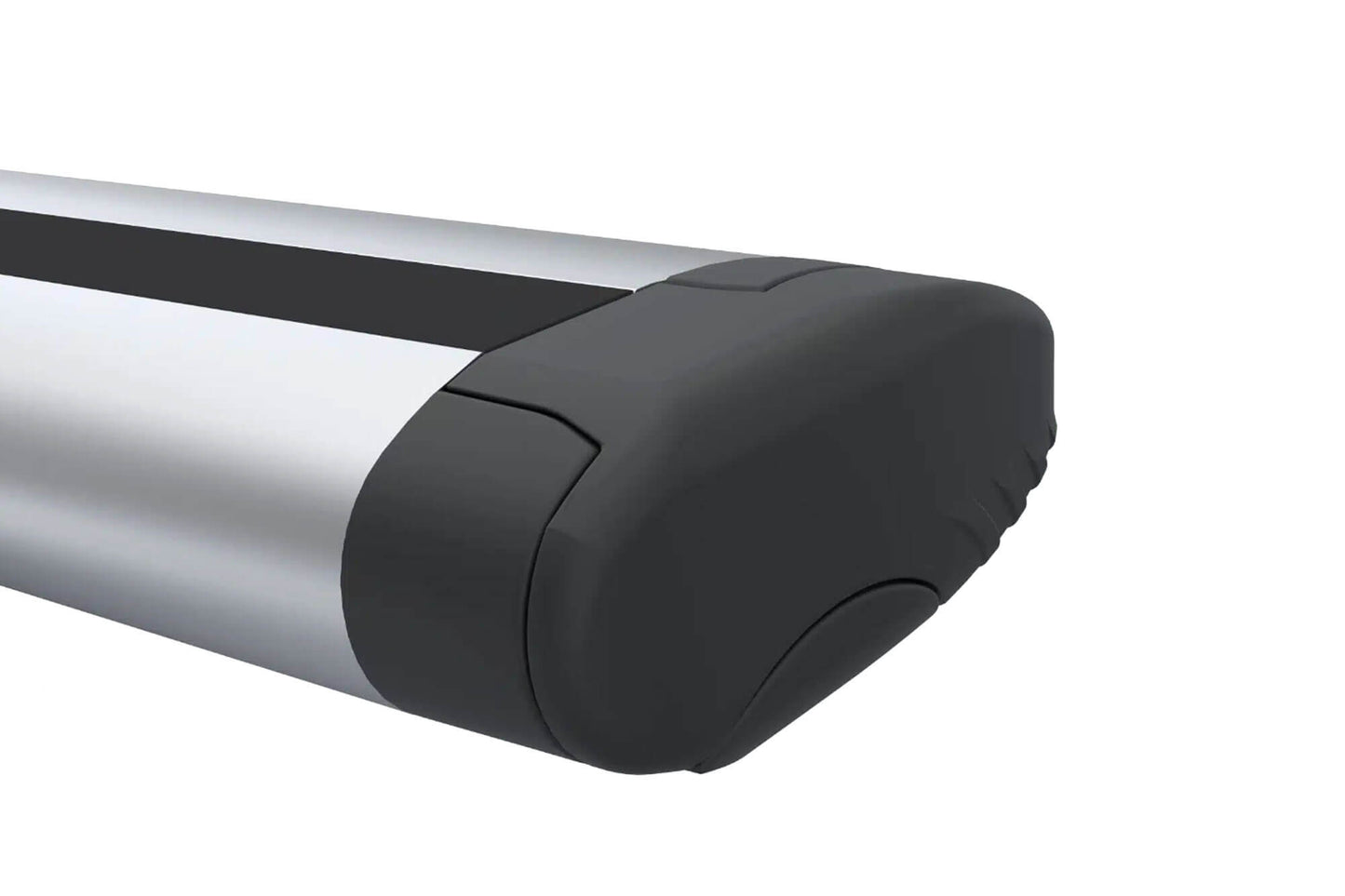 Bare transversale din aluminiu Hakr Wing 1200x74x29mm, cromate, 2 bucăți