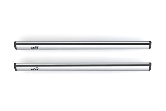 Barele din aluminiu Hakr Wing 1270x74x29mm, cromate, 2 bucati