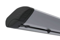 Barele din aluminiu Hakr Wing 1270x74x29mm, cromate, 2 bucăți