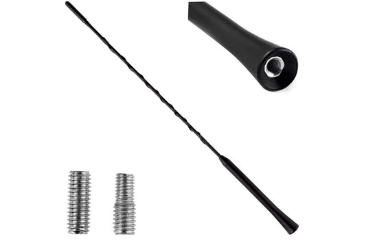 Antena auto Amio, lungime 41cm, cu doua adaptoare de 5 si 6mm