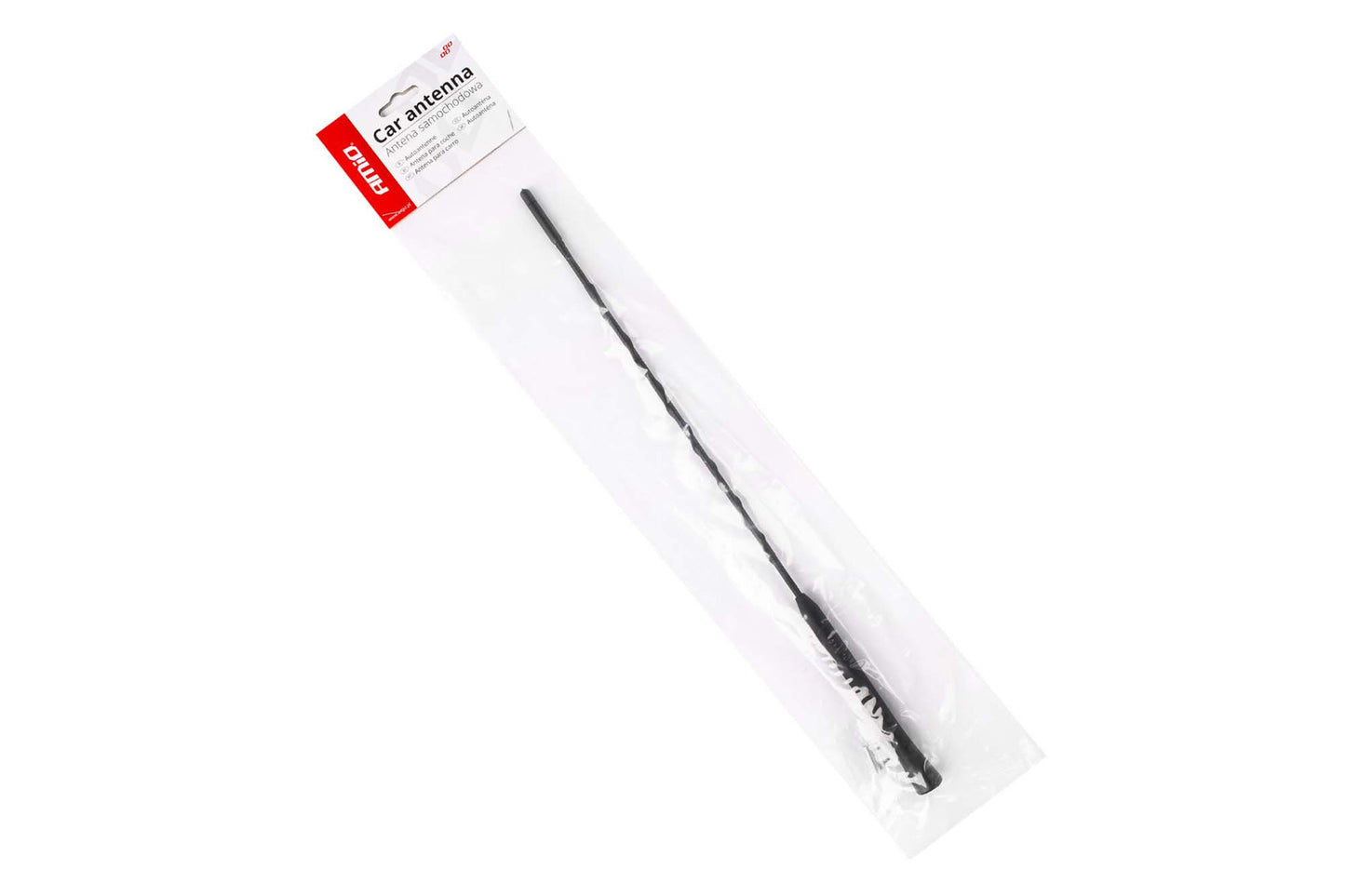 Amio Car antenna, 41cm length, with two 5 and 6mm adapters