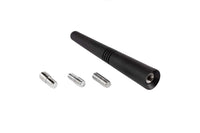 Car antenna Amio, length 9 cm, with three adapters: 5, 6 and 7 mm