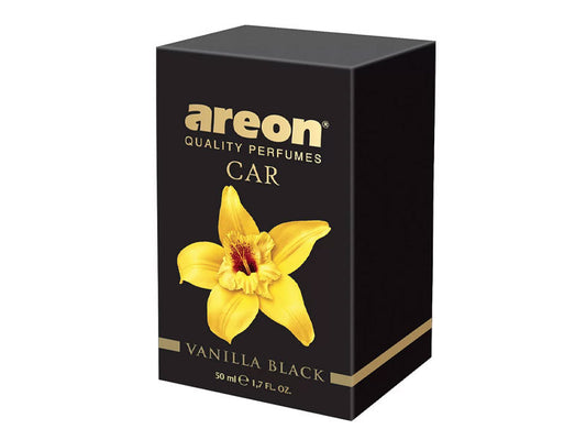 Odorizant auto Areon, Seria Parfume, Vanilla Black 50ml