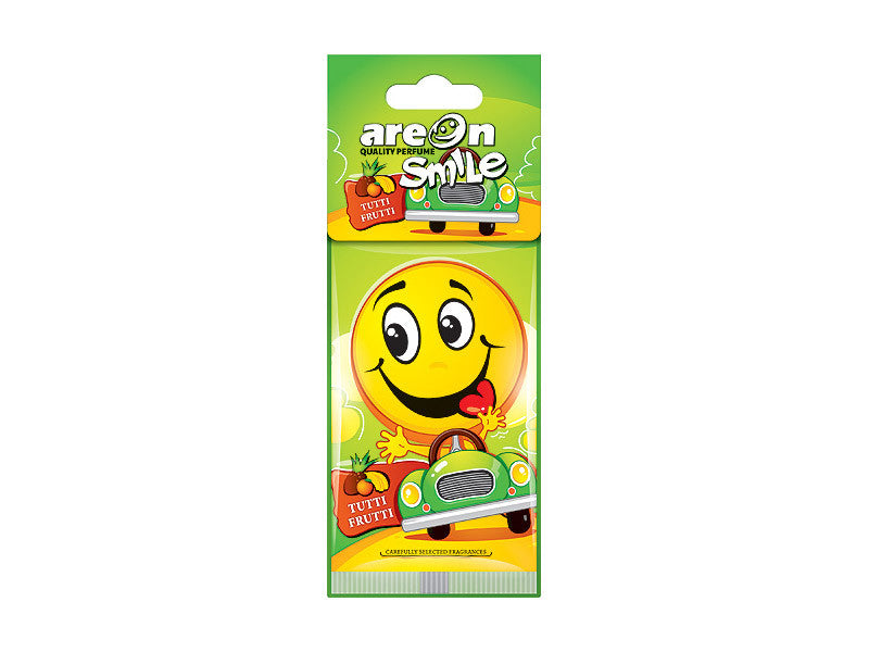 Areon odorizant auto, seria Smile, aroma Tutti Frutti