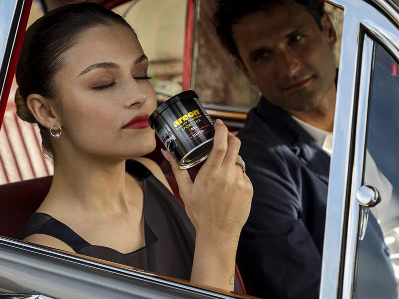 Odorizant auto gel Areon, Sport Lux Series, Aroma Silver