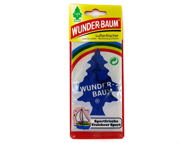 Odorizant auto Wunder-Baum, seria Borche, aroma Sportfrische