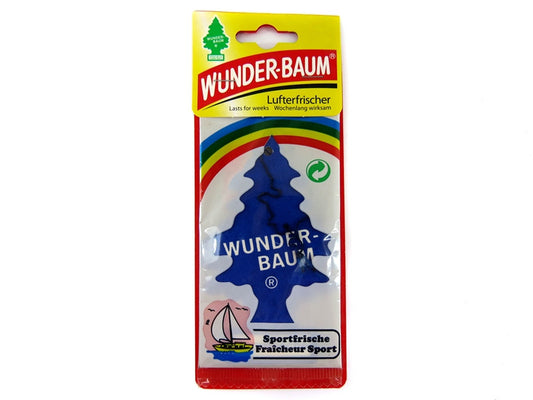 Odorizant auto Wunder-Baum, seria Borche, aroma Sportfrische