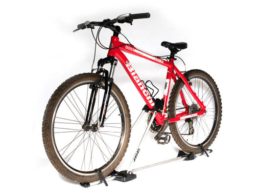 Suport bicicleta auto Farad seria Maira pentru 1 bicicleta, gri inchis