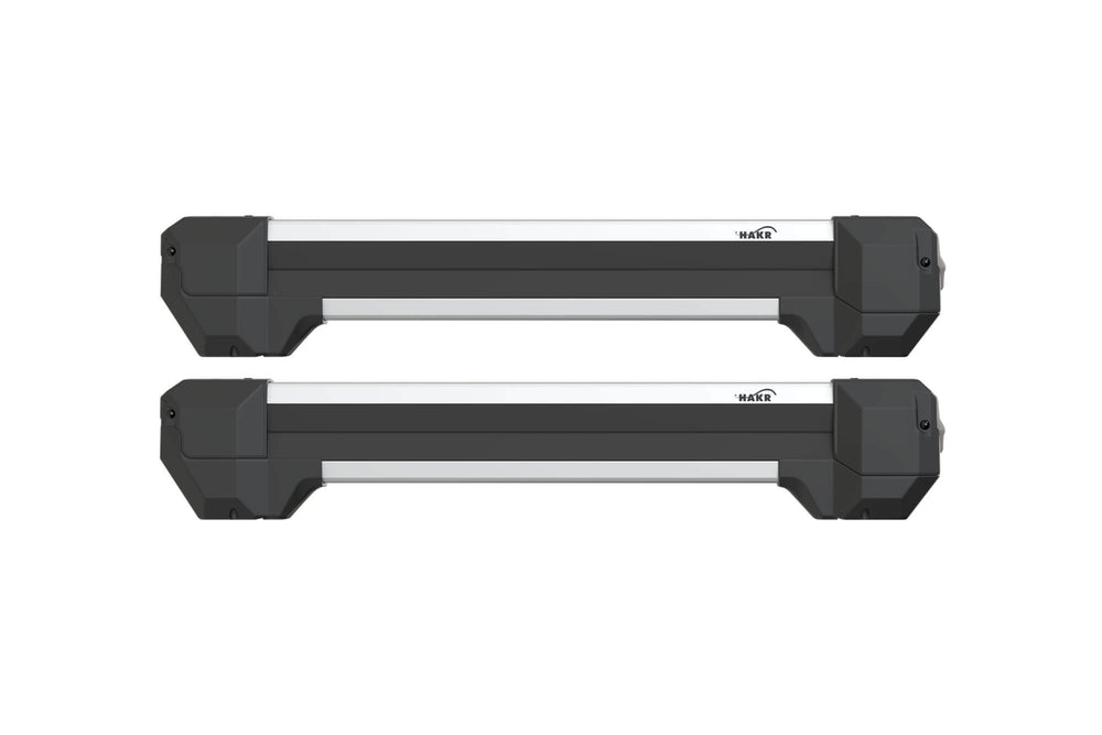 Suport schiuri Hakr Alu 4, latime 500 mm, pentru 4 schiuri, manere cromate