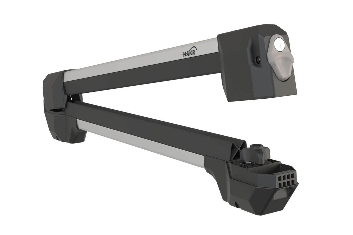 Suport schiuri Hakr Alu 4, latime 500 mm, pentru 4 schiuri, manere cromate