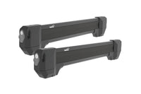 Suport schiuri Hakr Alu 6, latime 750 mm, pentru 6 schiuri, manere negre