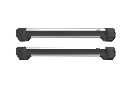 Suport schiuri Hakr Alu 6, latime 750mm, pentru 6 schiuri, manere cromate