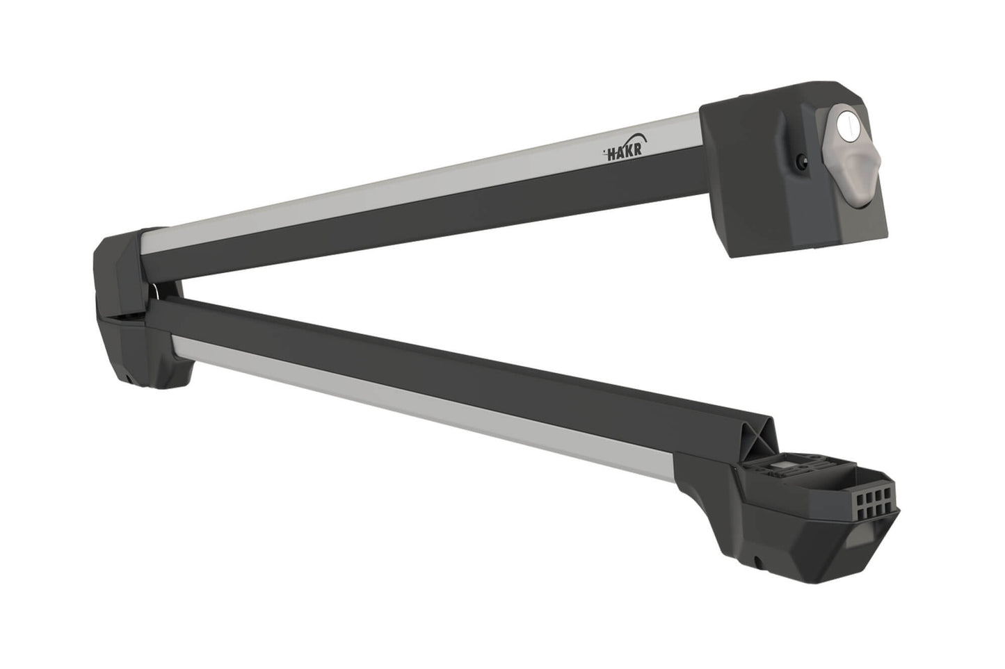 Suport schiuri Hakr Alu 6, latime 750mm, pentru 6 schiuri, manere cromate