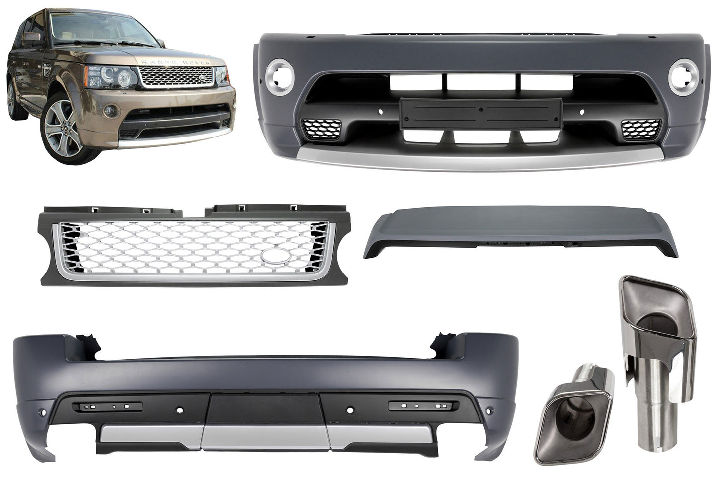 Kit caroserie Biography pentru Range Rover Sport (2009-2013)