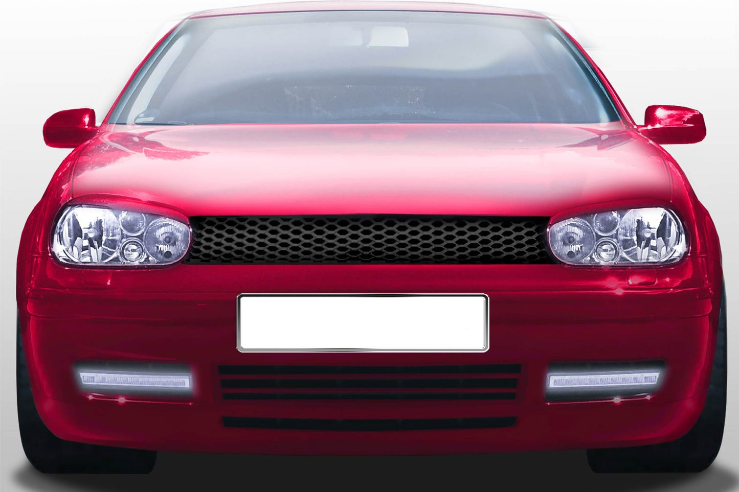 Grila neagra Honeycomb, fara emblema pentru VW Golf IV (1997-2003)